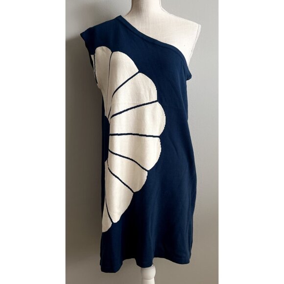 Women's Floral Blue & White Designer Dress by tibi New York - Picture 1 of 4